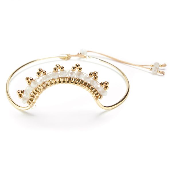 CROWN GOLD BRACELET