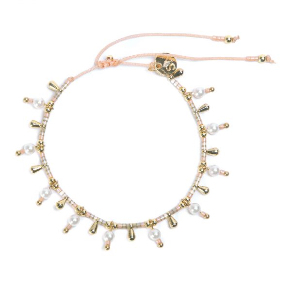LUMINOUS GOLD AND SILVER BRACELET